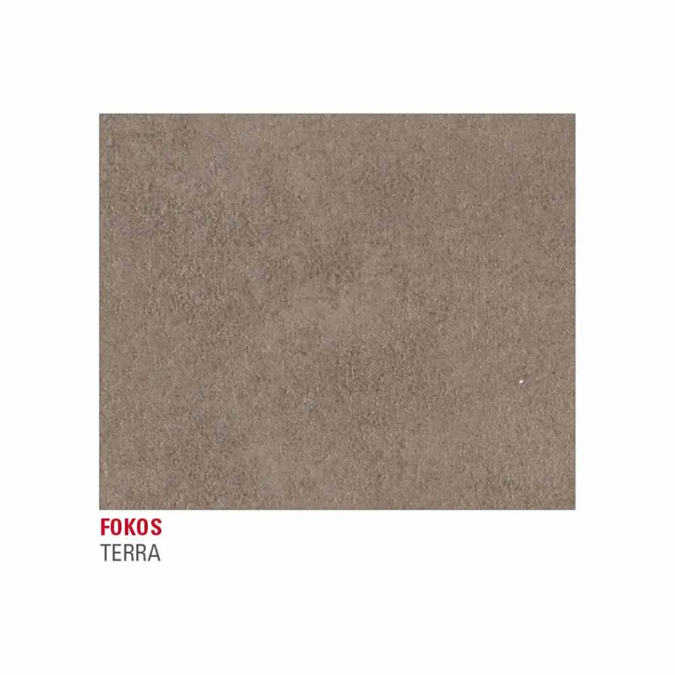 Spisebord i laminat og malet metal fremstillet i Italien - Efisto Viadurini