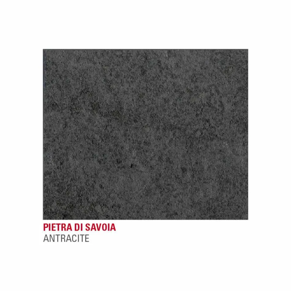 Spisebord i laminat og malet metal fremstillet i Italien - Efisto Viadurini