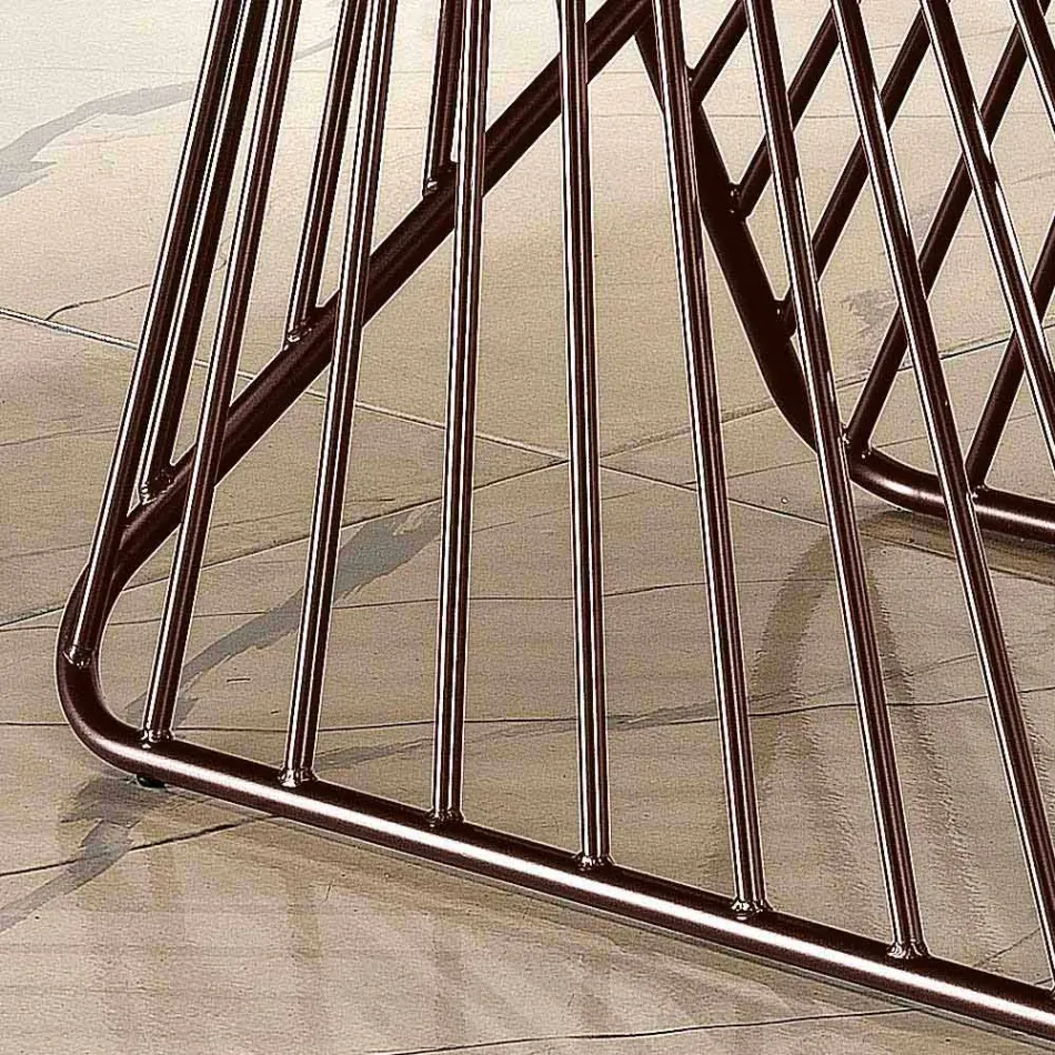 Spisebord i moderne massivt træ lavet i Italien, Mitia Viadurini