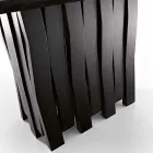 Mdf design træ spisebord lavet i Italien, Egisto Viadurini