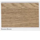 Spisebord i egetræ og jerngrå metal lavet i Italien - Patty Viadurini