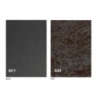 Metal spisebord og keramisk top Fremstillet i Italien Design - Anaconda Viadurini