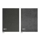 Metal spisebord og keramisk top Fremstillet i Italien Design - Anaconda Viadurini