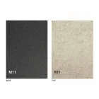 Metal spisebord og keramisk top Fremstillet i Italien Design - Anaconda Viadurini