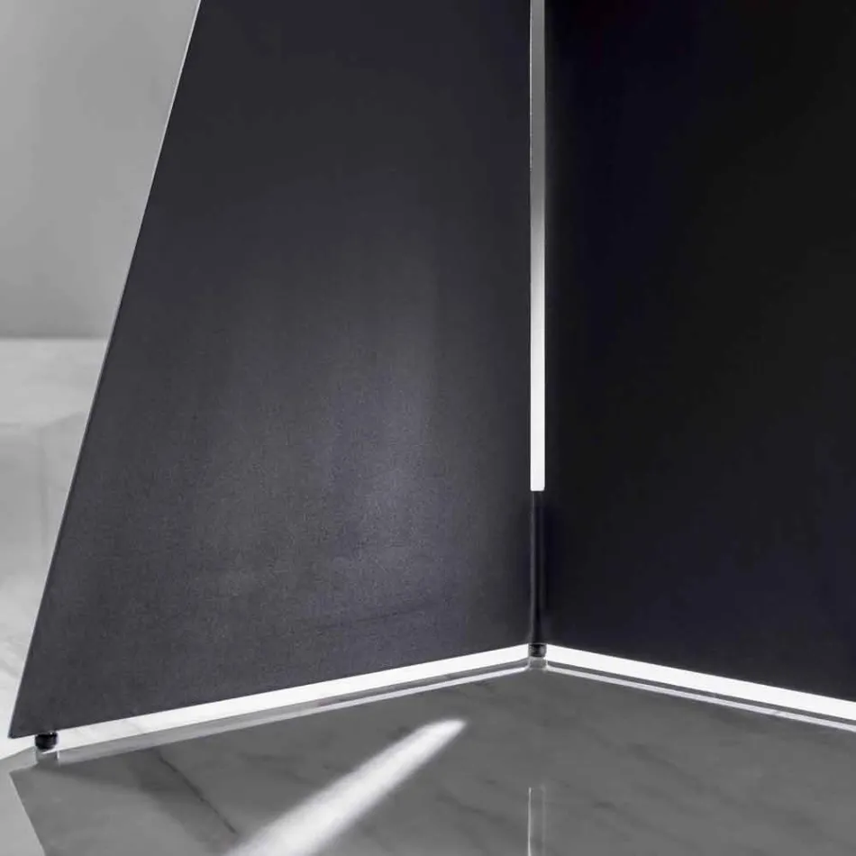 Moderne spisebord med porcelænstentøj - Meduno Viadurini