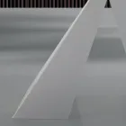 Moderne spisebord i glas og hvidt stål lavet i Italien - dalmatisk Viadurini