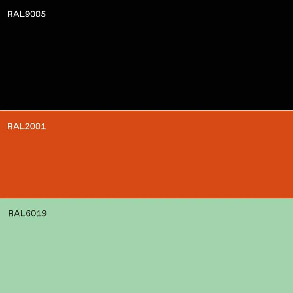 Moderne spisebord Træplade og stålbase Lavet i Italien - Aronte Viadurini