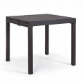 Udvideligt udendørs spisebord Op til 270 cm i aluminium - Veria