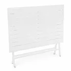 Udendørs spisebord i aluminium med foldestruktur - jagt Viadurini