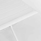 Udendørs spisebord i aluminium med foldestruktur - jagt Viadurini