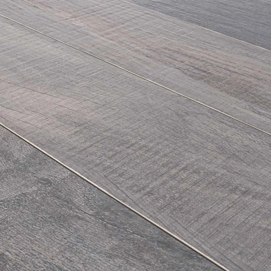 Udendørs spisebord i keramik og aluminium, Homemotion - Salem Viadurini