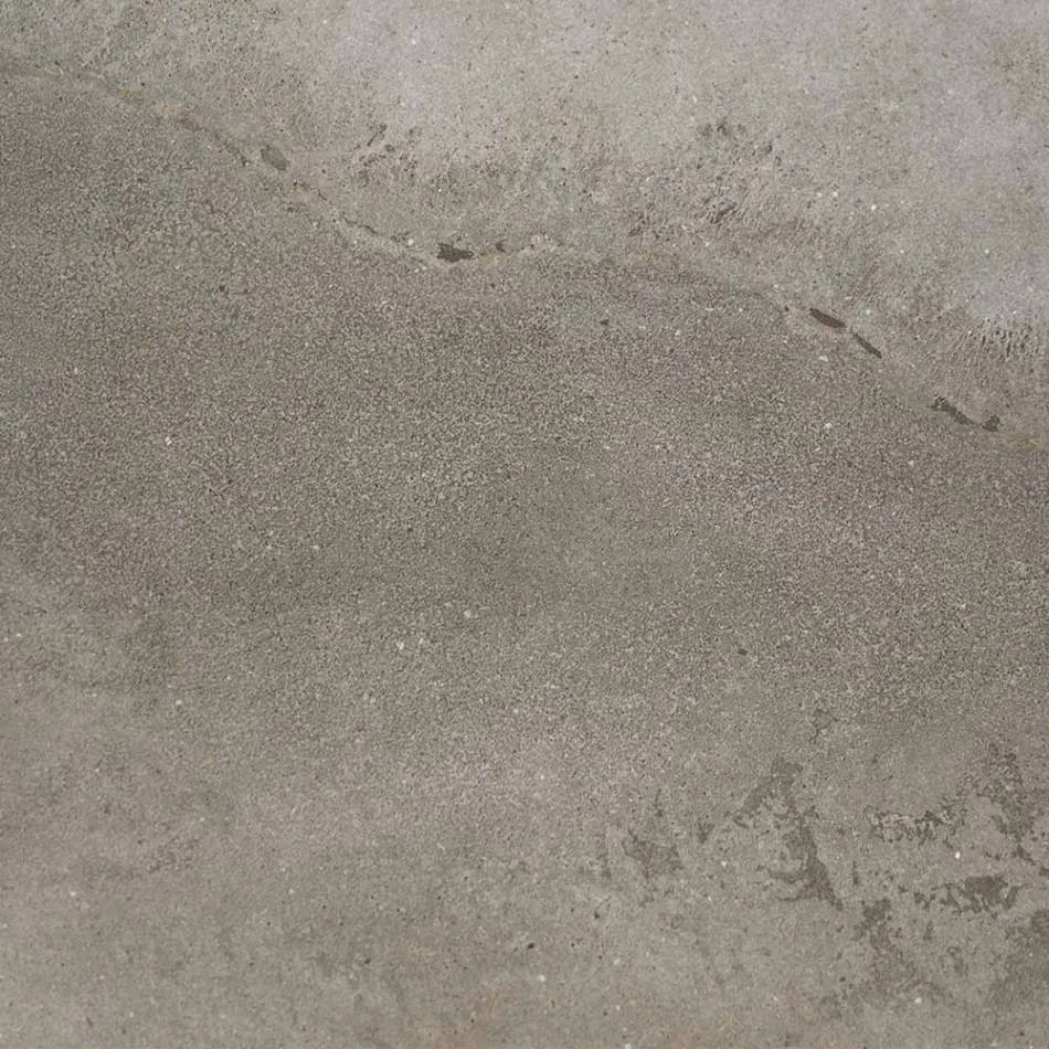 Havespisebord i Iroko træ og stentøj lavet i Italien - Bresson Viadurini