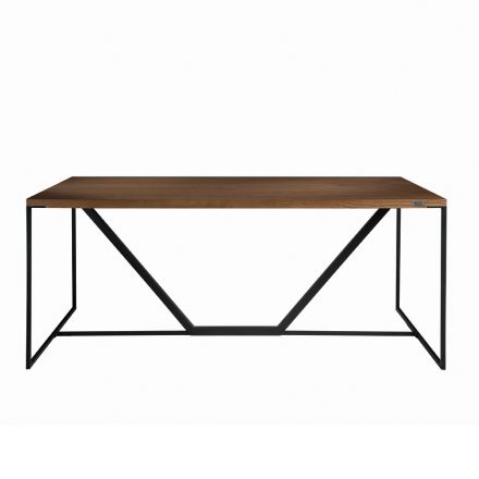 Spisebordsplade i massiv blokplade fremstillet i Italien - Adelio Viadurini