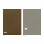 Moderne foldbart spisebord i træ og metal fremstillet i Italien - Menelao Viadurini