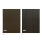 Moderne foldbart spisebord i træ og metal fremstillet i Italien - Menelao Viadurini