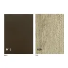 Moderne foldbart spisebord i træ og metal fremstillet i Italien - Menelao Viadurini