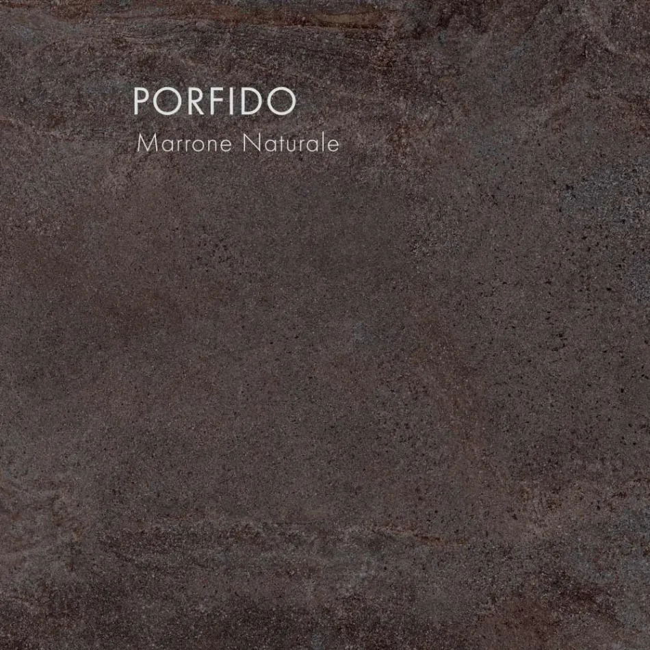 Rektangulært spisebord i porcelænsstentøj fremstillet i Italien - Emilio Viadurini