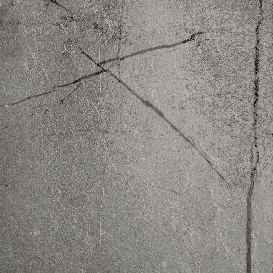 Rundt spisebord, der kan udvides Op til 370 cm i træ og metal - Caimano Viadurini