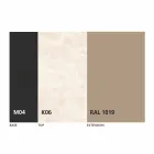 Rundt udtrækkeligt spisebord i laminam keramik fremstillet i Italien - Lupetto Viadurini