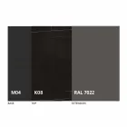 Rundt udtrækkeligt spisebord i laminam keramik fremstillet i Italien - Lupetto Viadurini