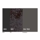 Rundt udtrækkeligt spisebord i laminam keramik fremstillet i Italien - Lupetto Viadurini