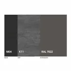 Rundt udtrækkeligt spisebord i laminam keramik fremstillet i Italien - Lupetto Viadurini