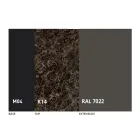 Rundt udtrækkeligt spisebord i laminam keramik fremstillet i Italien - Lupetto Viadurini