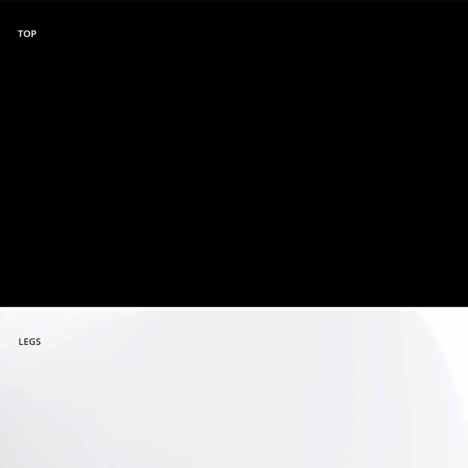 Rundt spisebord med laminatplade lavet i Italien – dollars Viadurini