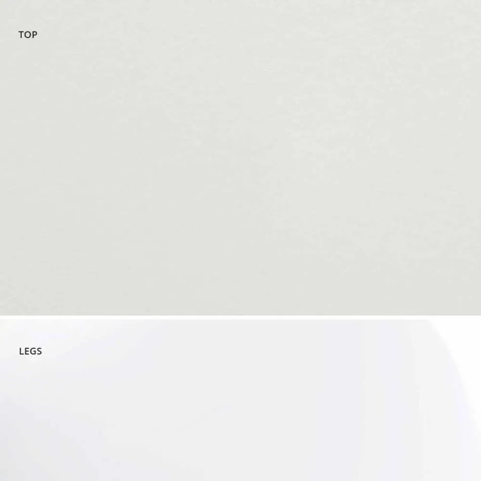 Rundt spisebord med laminatplade lavet i Italien – dollars Viadurini