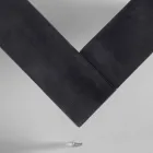 Rundt spisebord i træ med glasplade Bao, moderne design Viadurini