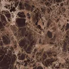 Rundt spisebord i marmor og malet aluminium fremstillet i Italien - Superb Viadurini