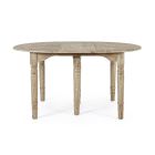 Rundt spisebord, der kan udvides til 272 cm i Homemotion Wood - Guglio Viadurini
