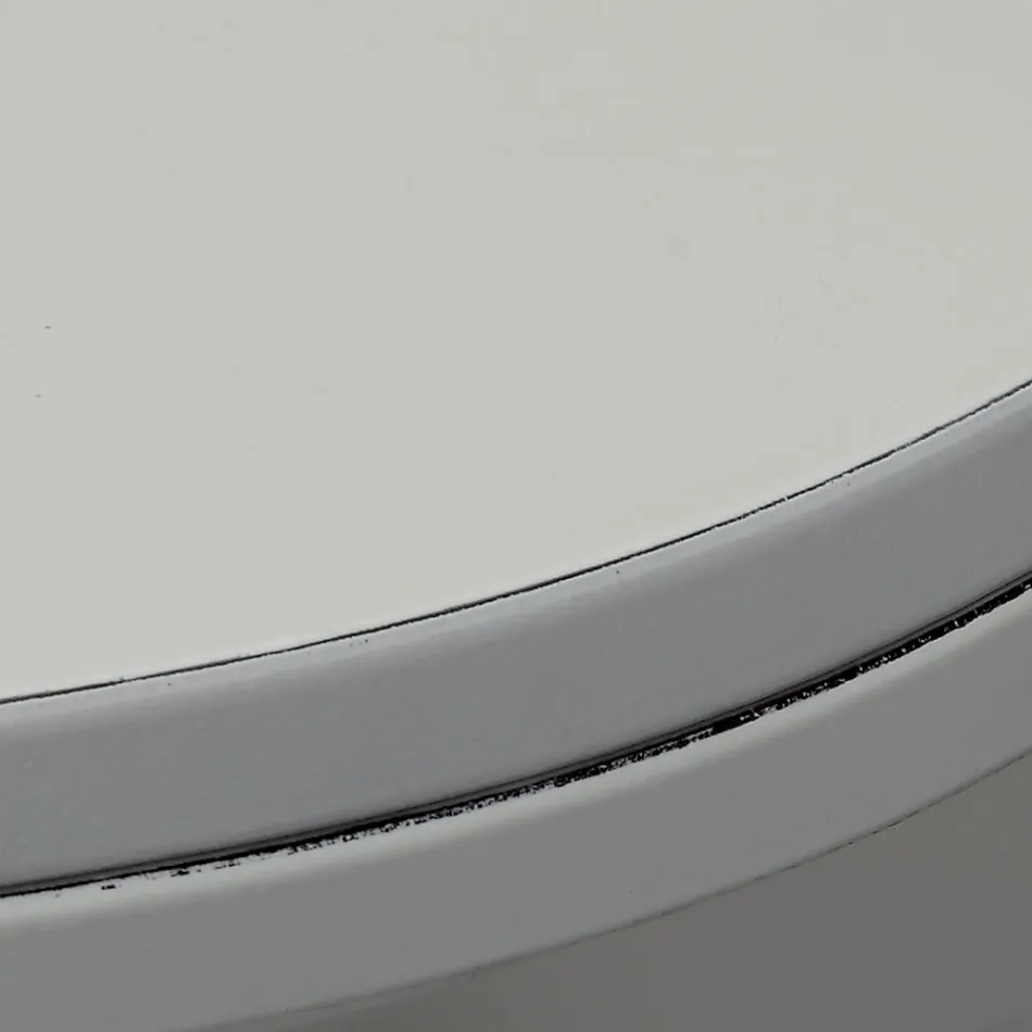 Rundt klassisk spisebord Oliva Viadurini