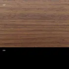 Rundt spisebord med fin fineret plade lavet i Italien - dollars Viadurini