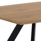 Stuebord med stålben og MDF-plade - Terullio Viadurini