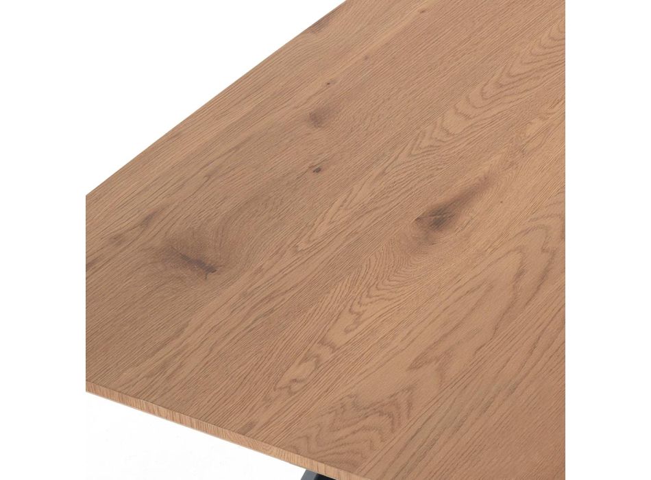 Stuebord med stålben og MDF-plade - Terullio Viadurini