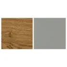 Stuebord med træplade og fod lavet i Italien - Auktion Viadurini