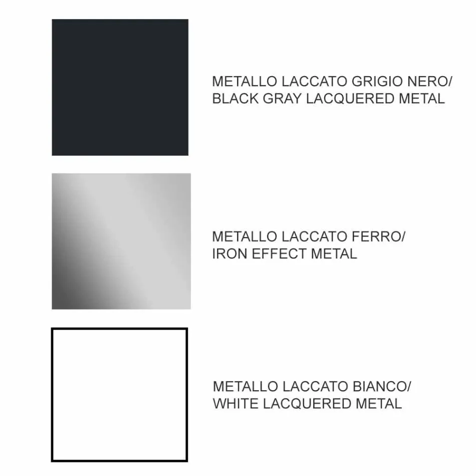 Udvideligt designbord Op til 294 cm i træ og metal fremstillet i Italien - Nuzzo Viadurini