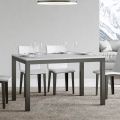 Designbord med træplade, der kan forlænges op til 440 cm Lavet i Italien - Foxy