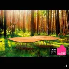 Design bord finerede eg og valnøddetræ Fenice Viadurini