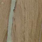 Moderne design bord med træ top og metal base, Esperia Viadurini