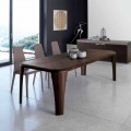 Moderne design træbord håndlavet i Italien Wood