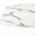 Fast tøndebord med laminatplade lavet i Italien - Settimmio Viadurini