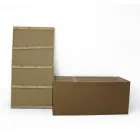 Fast spisebord i poleret Emperador Keramik Fremstillet i Italien - Nord Viadurini