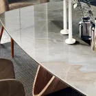 Fast stuebord med træbund lavet i Italien - Equatore Viadurini