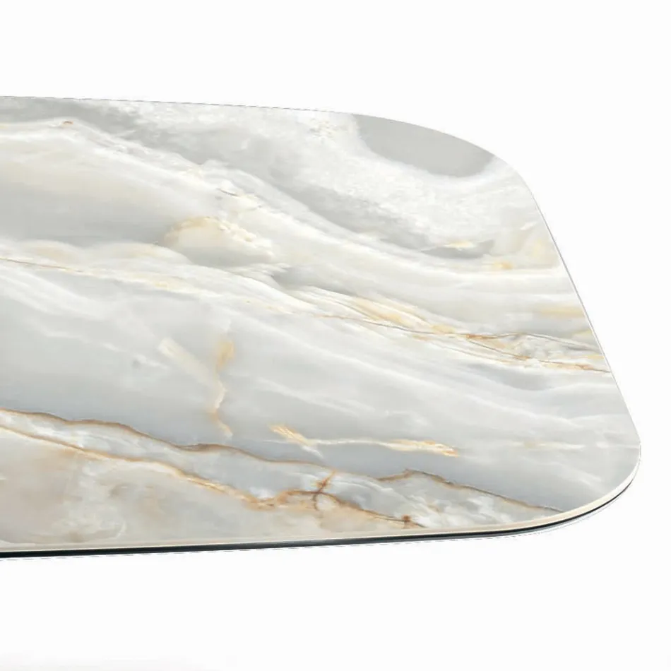 Fast keramisk bord i forskellige finish og størrelser lavet i Italien - Grotta Viadurini