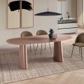 Fast bord til ti personer med glasplade og MDF-base - Venia