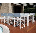 Havebord Kan forlænges til 240 cm med aluminiumsstruktur - Geoffroy Viadurini