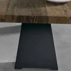 Massivt træ design bord lavet i Italien Zerba Viadurini