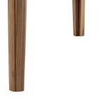 Grilli York square moderne massivt træbord lavet i Italien Viadurini